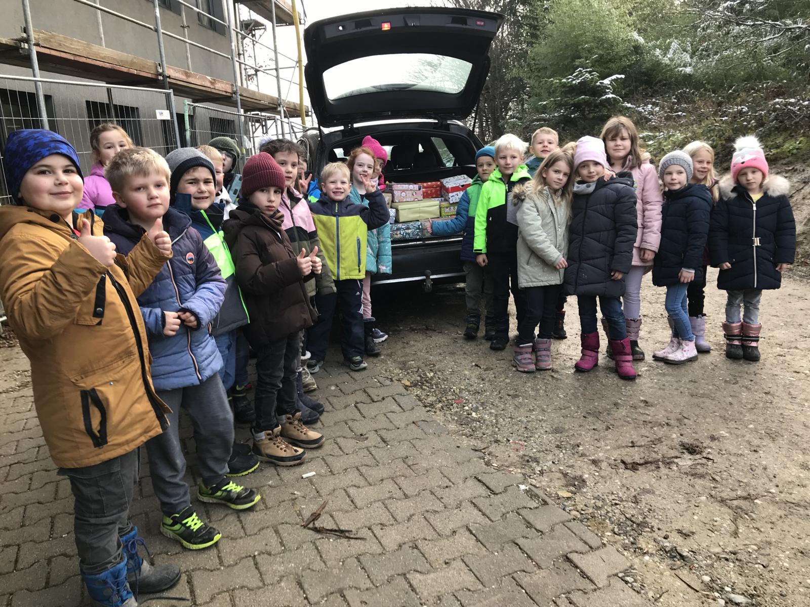 Weihnachten im Schuhkarton